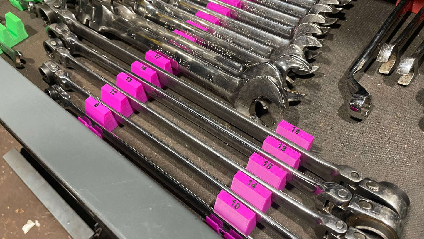 Spanner racking