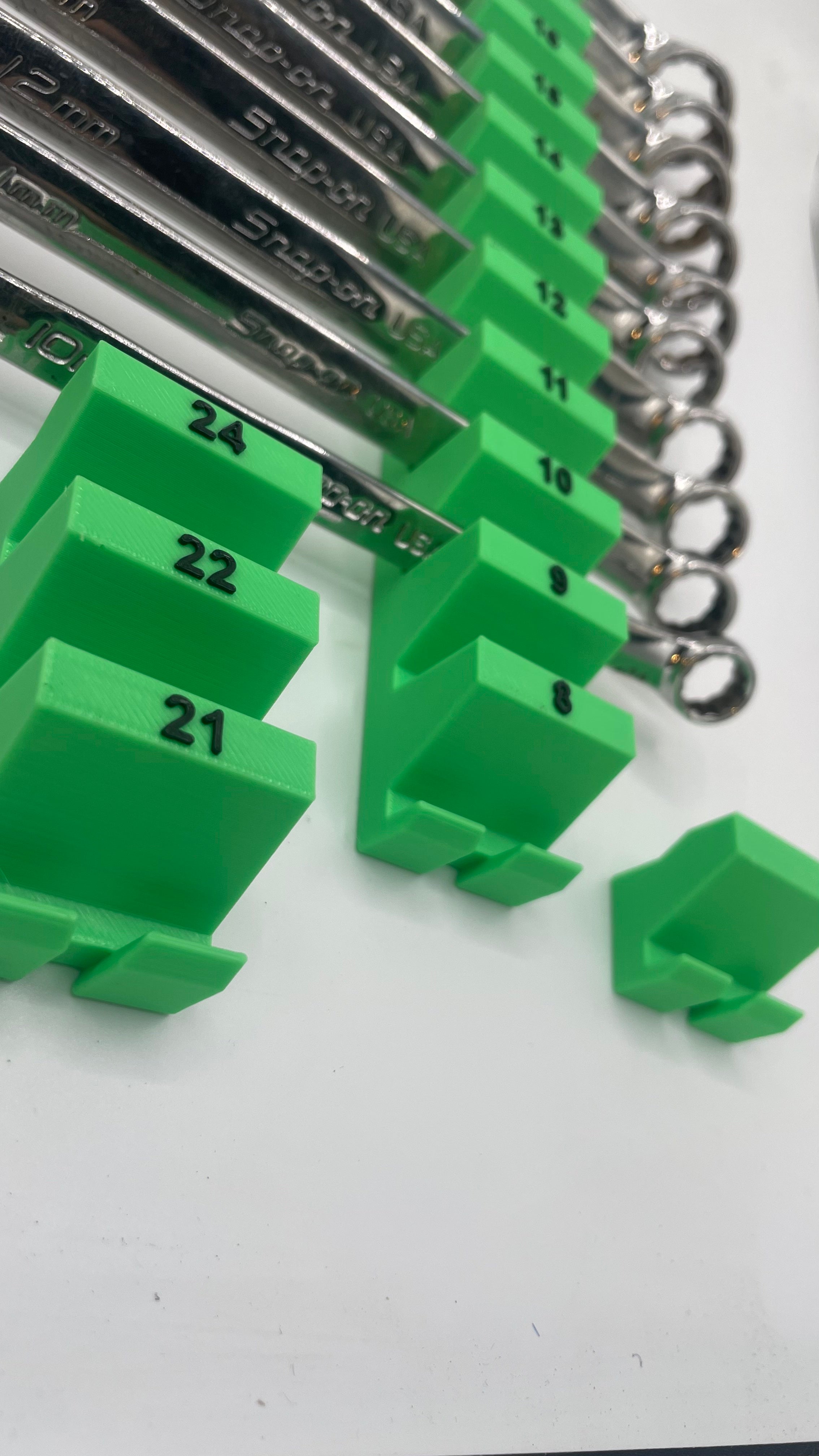 Spanner racking – VH Tool Organisers